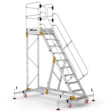 Platformtrap Wixor met stabilisator 10 treden