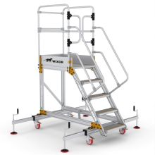 Platformtrap Wixor met stabilisator 5 treden