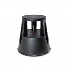 Opstapkruk zwart 410 mm (h)