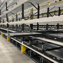 Gebruikte treklade voor palletstelling 1200x800 mm 300kg antraciet