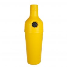 210L Petman plastic flessen container, Geel