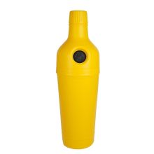 210L Petman plastic flessen container, Geel