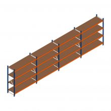 Voordeelrij grootvakstelling Kimer 1750x6250x600 mm (hxbxd) 4 niveaus