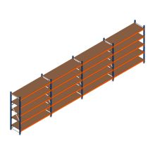 Voordeelrij grootvakstelling Kimer 1750x6250x600 mm (hxbxd) 5 niveaus