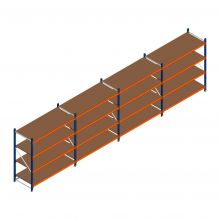 Voordeelrij grootvakstelling Kimer 1750x6250x800 mm (hxbxd) 4 niveaus