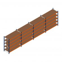 Voordeelrij grootvakstelling Kimer 1750x6250x800 mm (hxbxd) 5 niveaus