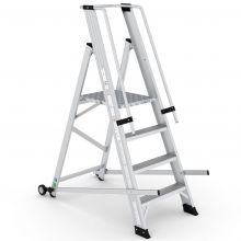 Magazijntrap Wixor opvouwbaar 4 treden