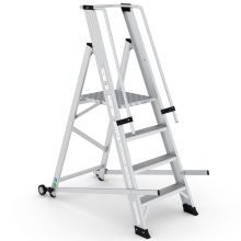 Magazijntrap Wixor opvouwbaar 4 treden