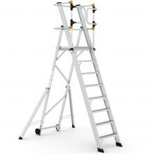 Magazijntrap Wixor opvouwbaar extra veilig 8 treden