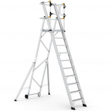 Magazijntrap Wixor opvouwbaar extra veilig 10 treden