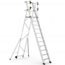 Magazijntrap Wixor opvouwbaar extra veilig 11 treden