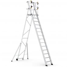 Magazijntrap Wixor opvouwbaar extra veilig 14 treden