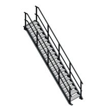 Steektrap, Industriële Trap 3500x800 mm (hxb)