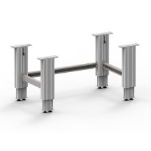 Elektrisch verstelbaar werkbank frame 663-1063mm hoogte 1200kg bladlengte 1300-2350mm