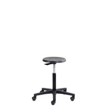 Sofame kruk Ergodyn kunststof met wieltjes 45-65cm