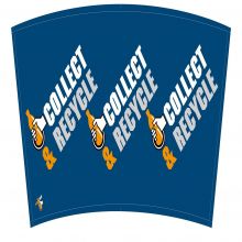 Wikkel voor Petman, Blauw