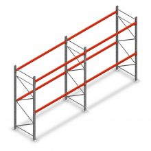 Combideal palletstelling AR T2 3000x5640x1100 mm (hxbxd) 2 niveaus 1820kg/niv