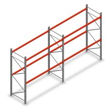 Combideal palletstelling AR T2 3000x5640x1100 mm (hxbxd) 2 niveaus 1820kg/niv