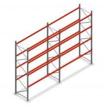 Combideal palletstelling AR T2 4000x5640x1100 mm (hxbxd) 4 niveaus 2844kg/niv