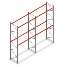 Combideal palletstelling AR T2 4500x5640x1100 mm (hxbxd) 2 niveaus 2844kg/niv