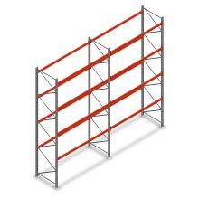 Combideal palletstelling AR T2 4500x5640x1100 mm (hxbxd) 4 niveaus 2844kg/niv