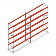 Combideal palletstelling AR T2 5000x7440x1100 mm (hxbxd) 5 niveaus 2252kg/niv