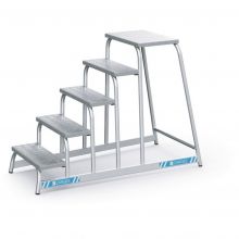 Machine opstap Zarges AFA P 5 treden 990 mm