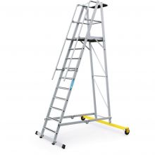 Platformtrap Zarges ZAP Safemaster Plus S 10 treden 2600 mm