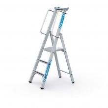 Trapladder met extra groot platform Zarges Meistertritt S 3 treden