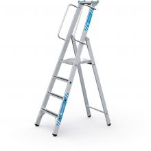 Trapladder met extra groot platform Zarges Meistertritt S 4 treden