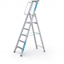 Trapladder met extra groot platform Zarges Meistertritt S 5 treden