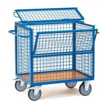 Bakwagen 600 kg 1000x700 met gaaswanden en deksel