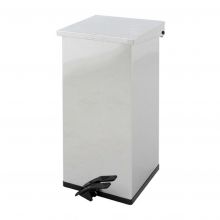 Carro-Kick pedaalemmers 55 liter rvs-look