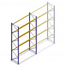 Gebruikte Esmena palletstelling 5250x2700x1100 mm (hxbxd) 4 niveaus beginsectie