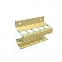 Gereedschapshouder, seriehouder 134 mm met 5 ronde gaten