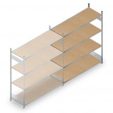 Grootvakstelling HD 2000x2250x600 mm (hxbxd) 4 niveaus aanbouwsectie