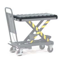 Rollenbaan voor heftafel 500 kg 1010x520 mm (lxb) met opzetraam