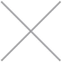 Kruisschoor set voor Light Duty Legbordstelling 550, 850 en 1000 mm 
