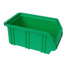 Kunststof stapelbak, magazijnbak A2 170x105x75 mm (lxbxh) groen