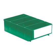 Magazijnbak, magazijnstellingbak RK 300x186x83 mm (lxbxh) groen