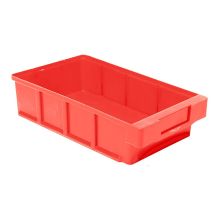 Magazijnbak, magazijnstellingbak VKB 300x186x83 mm (lxbxh) rood