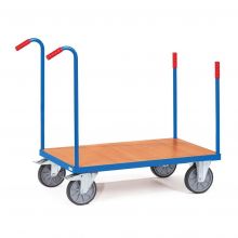 Plateauwagen 500 kg met 4 rongen 850x500