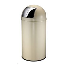 Pushcan afvalbakken EKO 40 liter creme