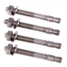 Rambowl vloerankers roestvrijstaal per 4