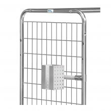 Scannerhouder  voor orderverzamelwagens van gelast draadgaas