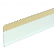 Etikethouder zelfklevend 26x80mm Transparant