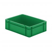Stapelbare transportkrat TK0 400x300x120 mm (lxbxh) groen