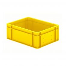 Stapelbare transportkrat TK0 400x300x145 mm (lxbxh) geel