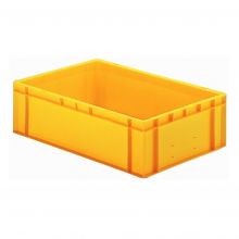 Stapelbare transportkrat TK0 600x400x175 mm (lxbxh) geel