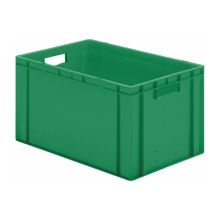 Stapelbare transportkrat TK0 600x400x320 mm (lxbxh) groen
